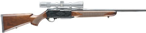 Browning BAR Safari Rifle 031001223, 25-06 Rem, 24", Semi-Auto, Walnut Stock, Blue Finish, No Sights