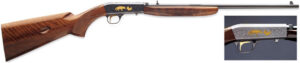 Browning Semi-Auto Grade VI Rifle 021003102, 22 Long Rifle, 19 1/4", Semi-Auto, High Grade Wood Stock, Satin Gray Finish