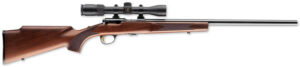 Browning T-Bolt Rimfire Target/Varmint Rifle 025176270, 17 HMR, 22" Heavy Varmint, Bolt Action, Satin Walnut Stock, Blue Finish