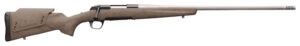 Browning X-Bolt Western Hunter Long Range Rifle 035514295, 30 Nosler, 26", FDE Stock, Blued FInish, 4 Rds