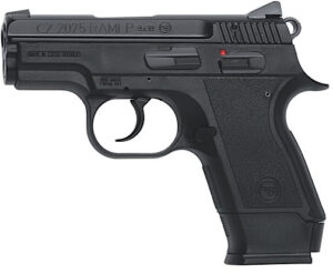 CZ 2075 Rami Pistol 01751, 40 S&W, 3", Black Rubber Grip, Matte Black, Alloy Finish, 8 Rd