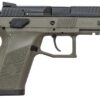 CZ P-07 Pistol 91077, 9mm Luger, 3.75", OD Green Polymer Grip/Frame, OD Green Finish, 15 Rds