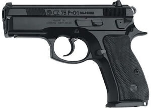 CZ P01 Semi-Auto Pistol 91199, 9mm, 3.8", Black Plastic Grip, Black Finish, 15 Rd