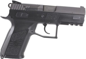 CZ P07 Duty Pistol 91186, 9mm, 3.8 in, Polymer Grip, Black Finish, Fixed Sights, 16 Rd
