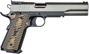 CZ-USA Dan Wesson Kodiak Pistol 01852, 10mm, 6 in, Black/Brown G10 Grip, Stainless Finish, 8 Rd
