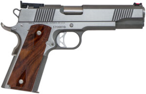 CZ-USA Dan Wesson Pointman Nine Pistol 01942, 9mm, 5 in, Wood Grip, Stainless Finish, 9 Rd
