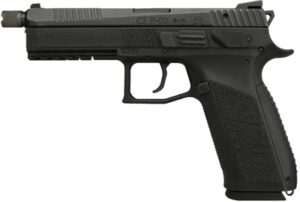 CZ-USA Full Size Pistol 91640, 9mm, 4.53", Black Synthetic Grips, Black Finish, 19 Rd