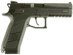 CZ-USA P-09 Pistol 91624, 9mm, 4.5", Black Interchangeable Backstrap Grips, Black Finish, 19 Rds