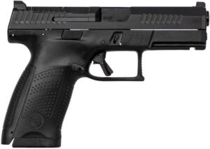 CZ-USA P-10 C Optics Ready Pistol 91530, 9mm, 4", Black Grips, Black Nitride Finish, 15 Rds