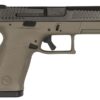 CZ-USA P-10 Compact Pistol 91521, 9mm, 4", Flat Dark Earth Interchangeable Backstrap Grips, Flat Dark Earth Finish, 15 Rds