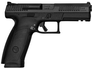 CZ-USA P-10 F Optics Ready Pistol 95150, 9mm, 4.5", Black Grips, Black Nitride Finish, 19 Rds
