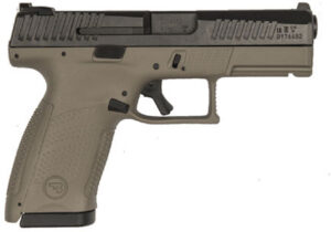 CZ-USA P10 C Pistol 91532, 9mm, 4", Polymer Grips, FDE Finish, 15 Rds