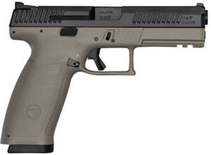 CZ-USA P10 F Pistol 91543, 9mm, 4.5", Polymer Grips, FDE Finish, 19 Rds