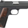 Dan Wesson Guardian Pistol 01828, 9mm, 4.25", Bobtail Frame, Wood Grips, Black Duty Finish, 9 Rds