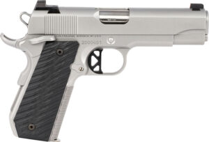 Dan Wesson V-Bob Pistol 01827, 45 ACP, 4.25", Beavertail Frame, Black G10 Grips, Stainless Steel Finish, 8 Rds